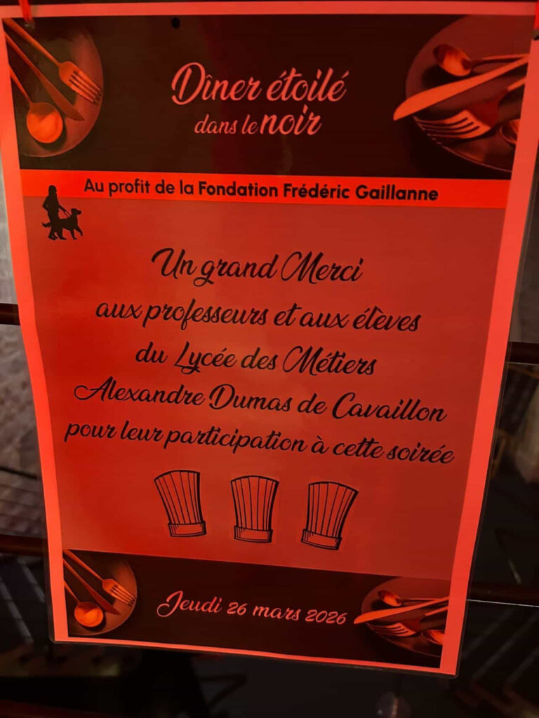 Un repas dans le noir solidaire pour Louise et Jules, élèves au lycée Carnot Bertin 4 E3205B1A 2B3C 475B 92D0 48BD262BF828